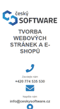 Mobile Screenshot of ceskysoftware.cz